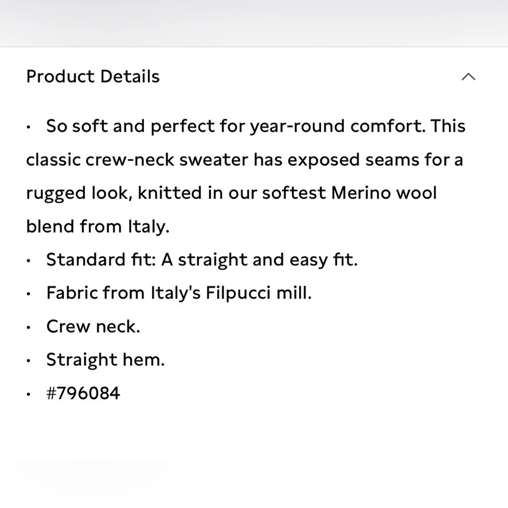 Banana Republic quality eye